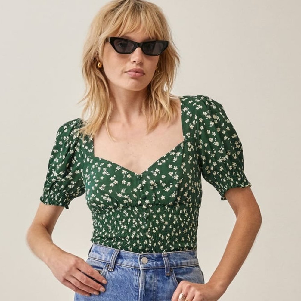 Reformation Cashew Top - READ DESCRIPTION - Medium